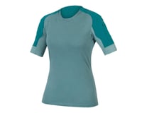 Endura Women's GV500 Short Sleeve Jersey (Spruce Green) (M)